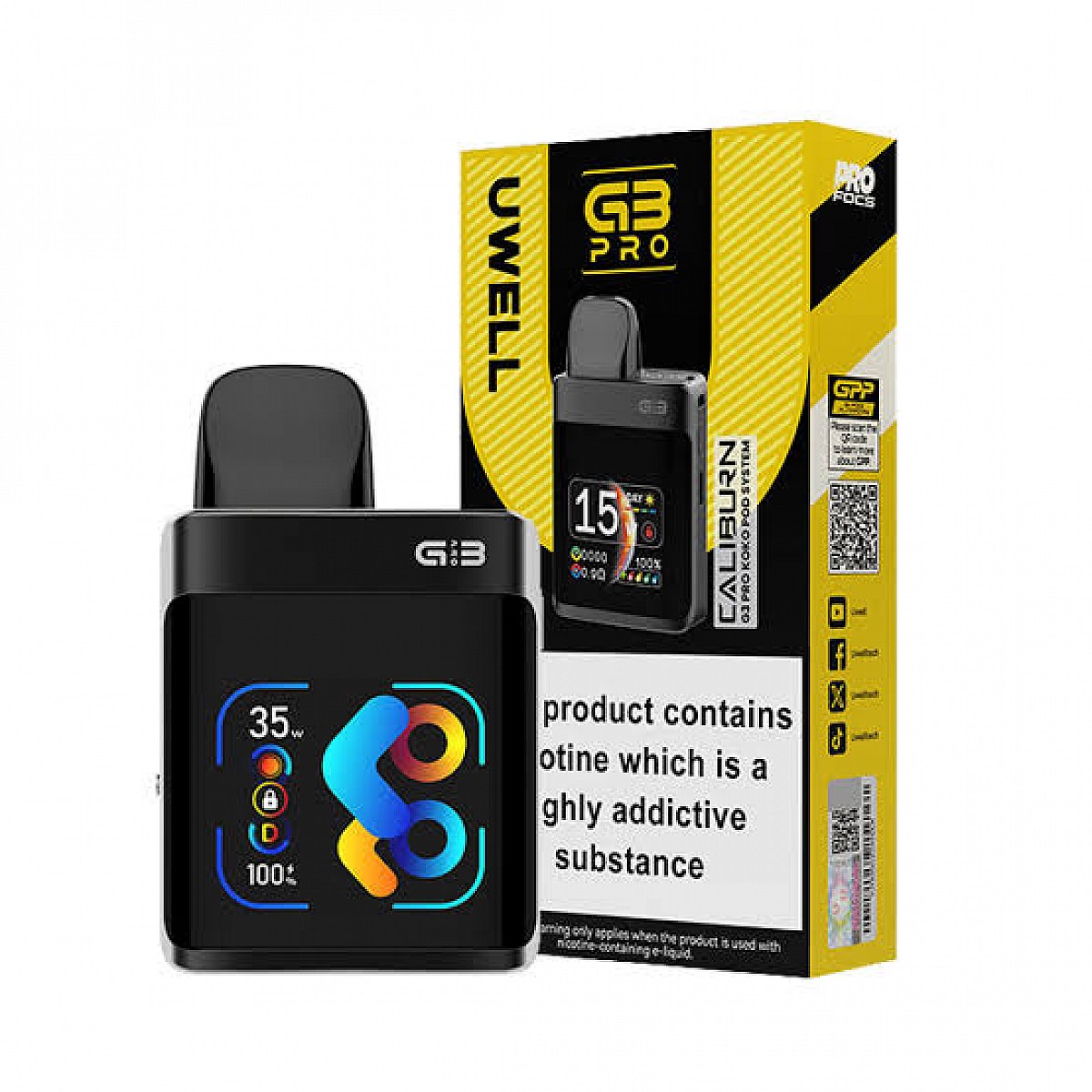 Uwell - Caliburn G3 Pro Koko Elektronik Sigara