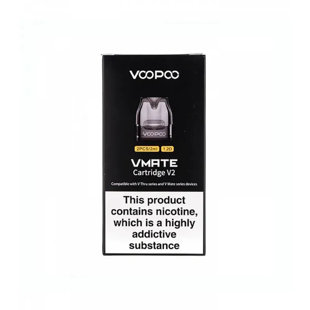 Voopoo - Vmate V2 3 ml Pod Kartuş (2 Adet)
