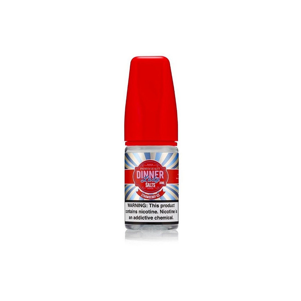 Dinner Lady - Strawberry Ice 30 ml Premium Salt Likit