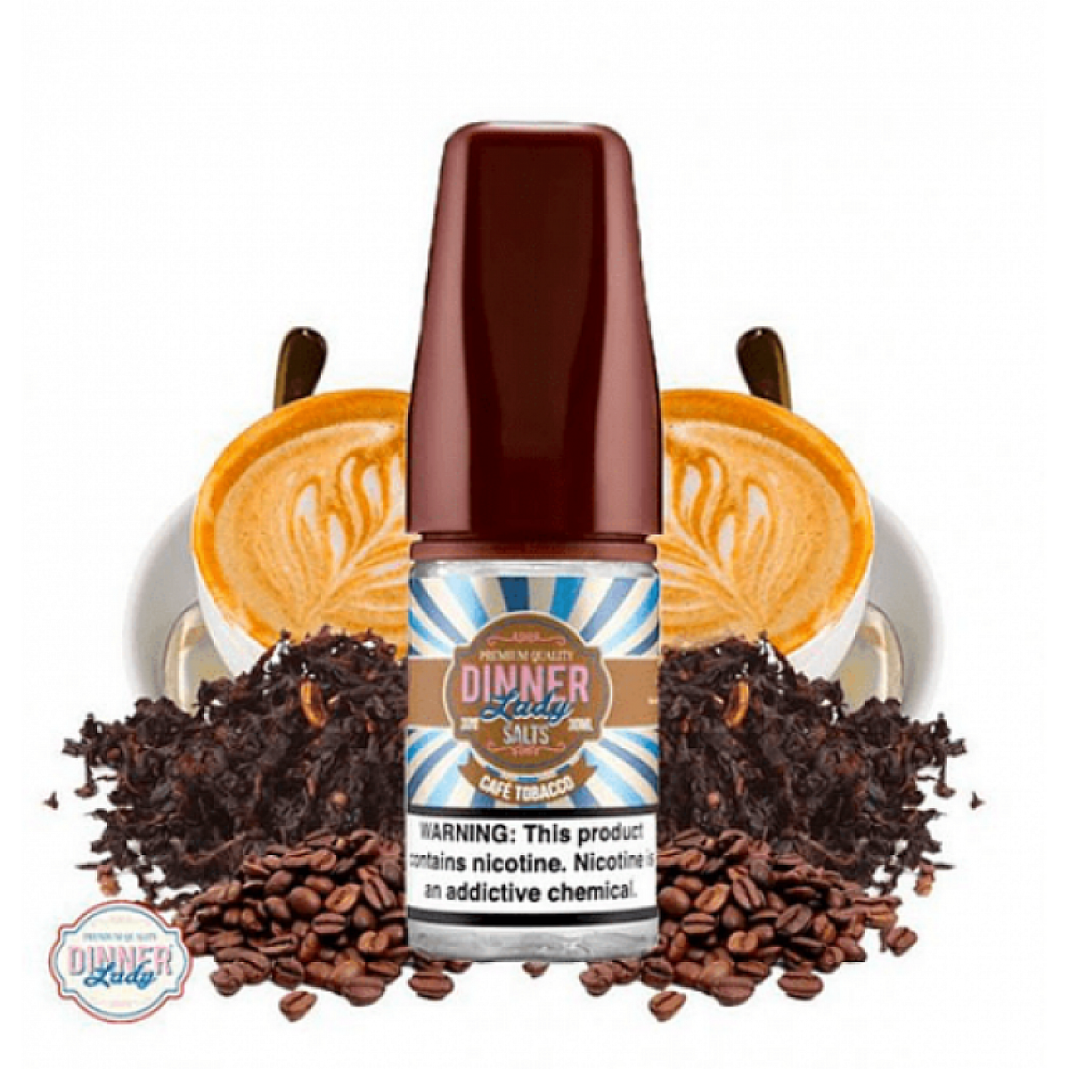 Dinner Lady - Sweet Tobacco 30 ml Premium Salt Likit