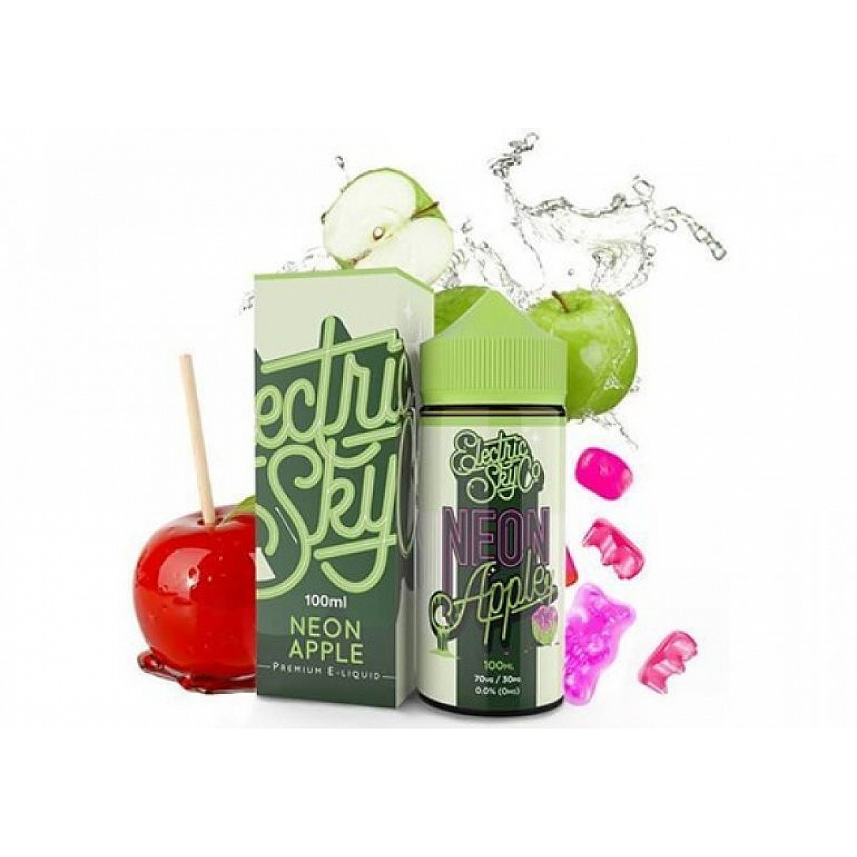 Electric Sky - Neon Apple 50 ML. Premium Likit