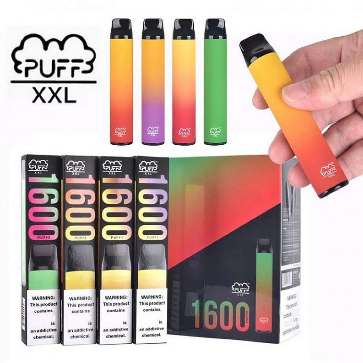 Puff Bar - XXL 1600 Puff Tek Kullanımlık Elektronik Sigara