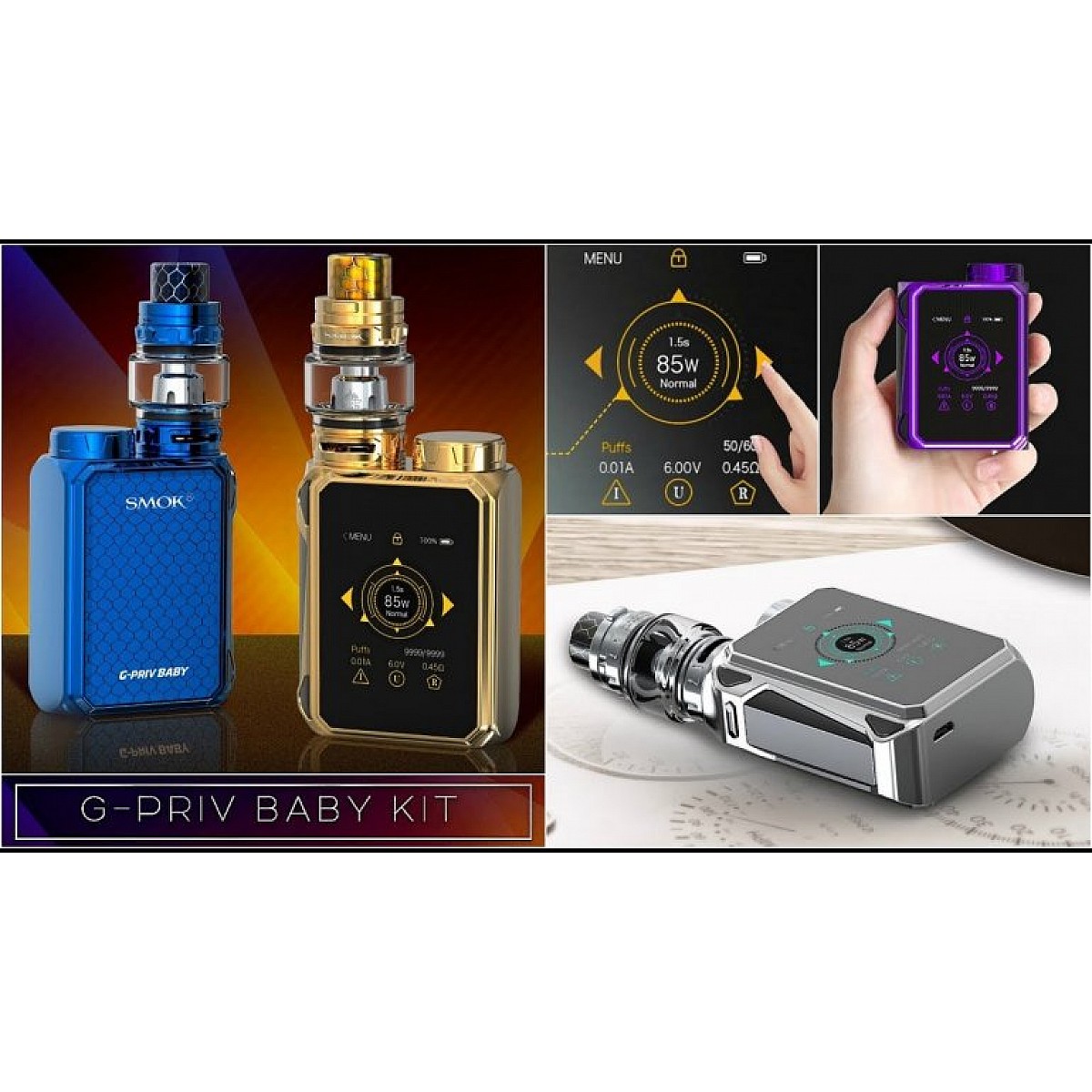 Smok - G-Priv Baby Luxe Edition 85 w Elektronik Sigara Kit