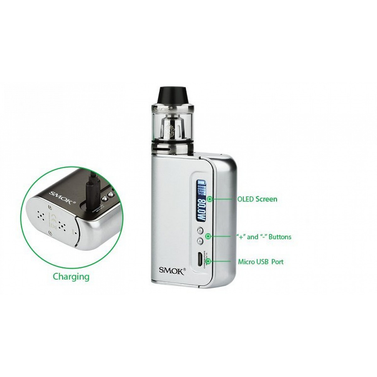 Smok OSUB 80W Elektronik Sigara Kit 3300 Mah