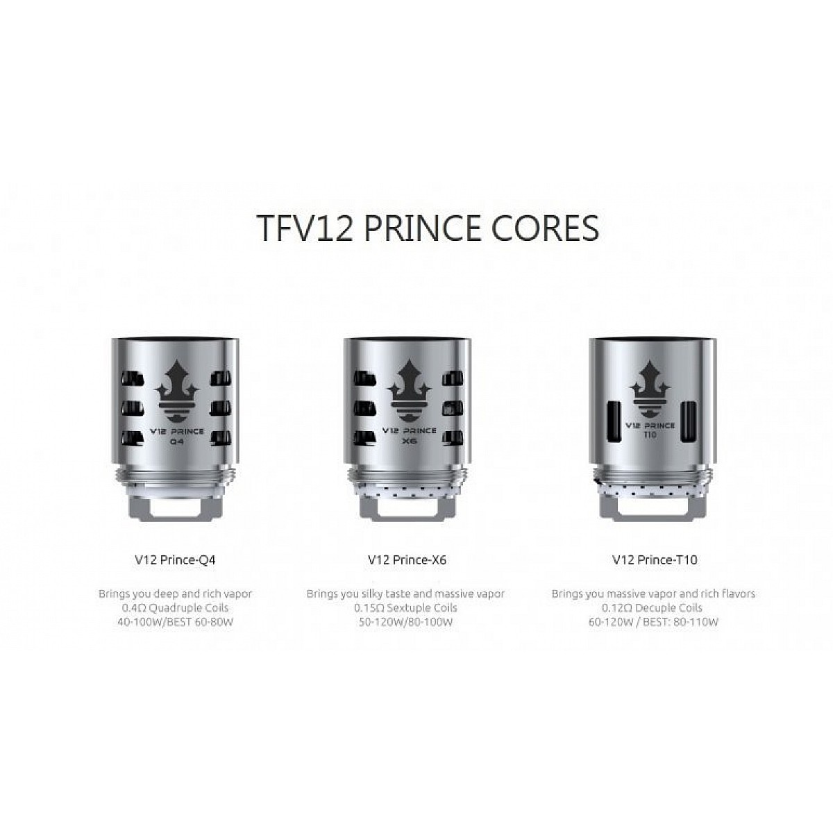 Smok - TFV12 Prince Coil (3 Adet)