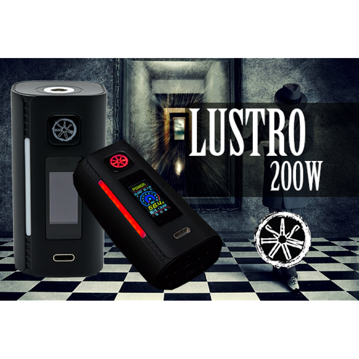 asMODus - Lustro 200W Box Elektronik Sigara Mod